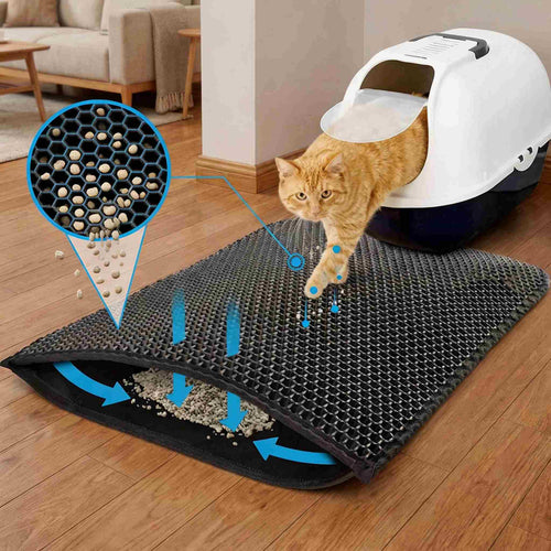 The ZERO-SCATTE Litter Mat